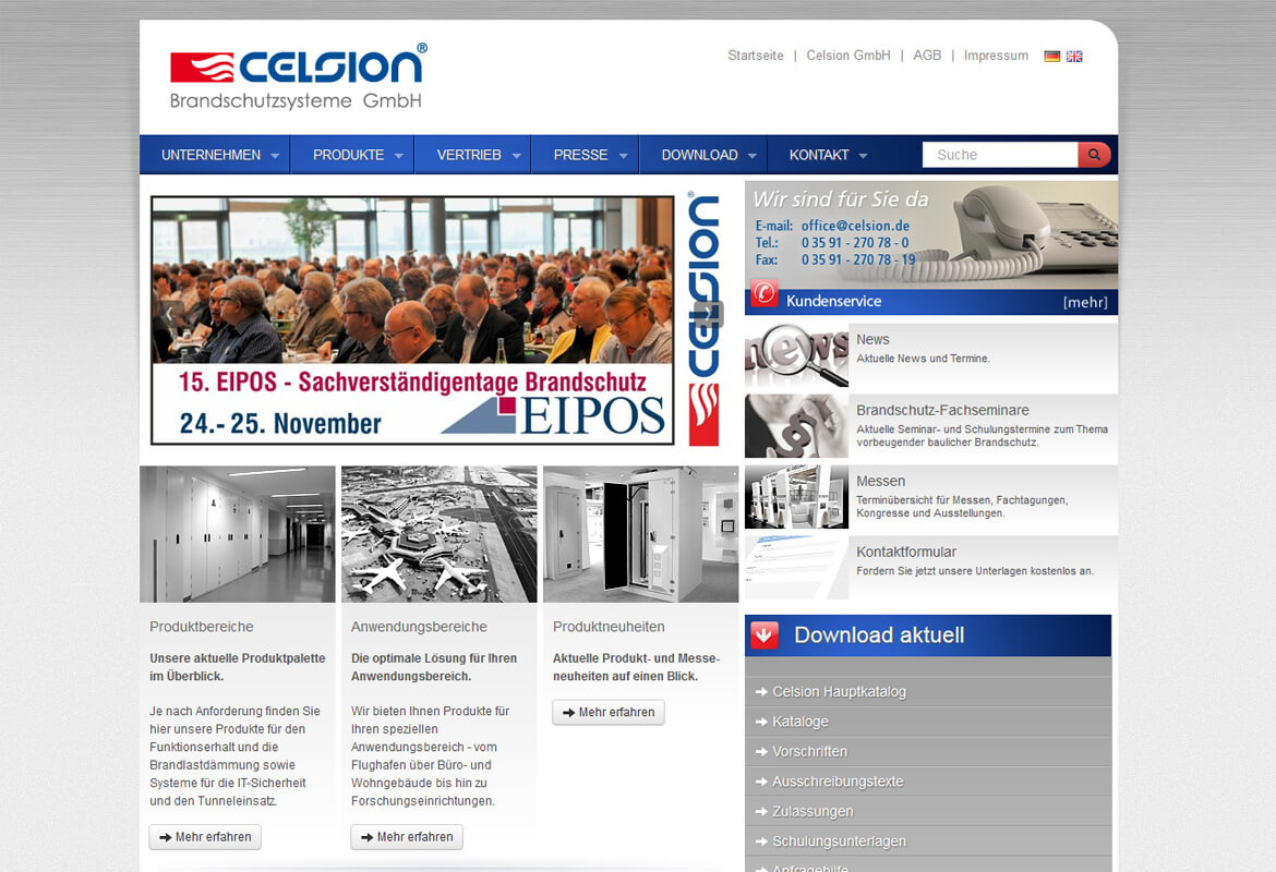 Celsion Branschutzsysteme