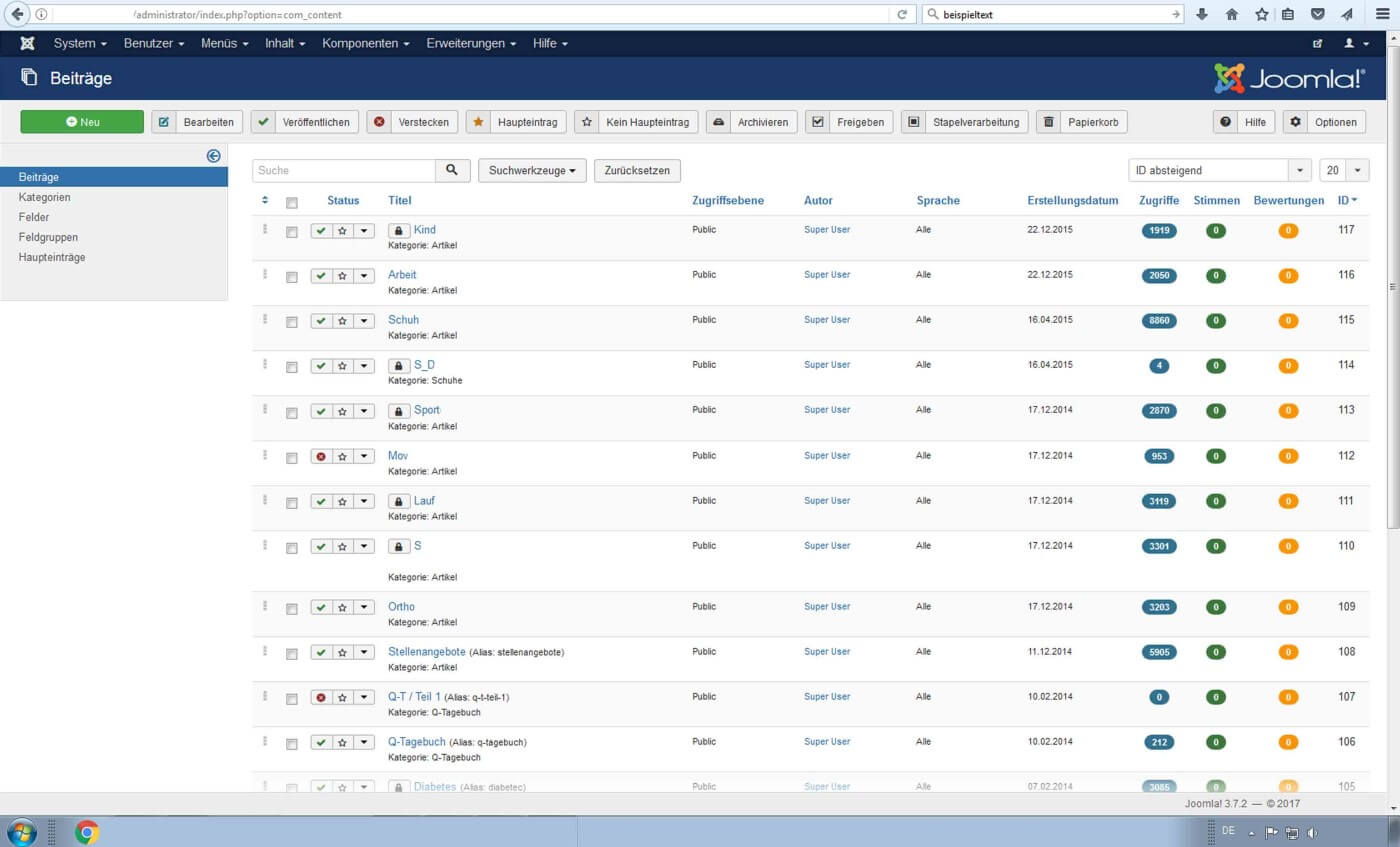 Joomla CMS