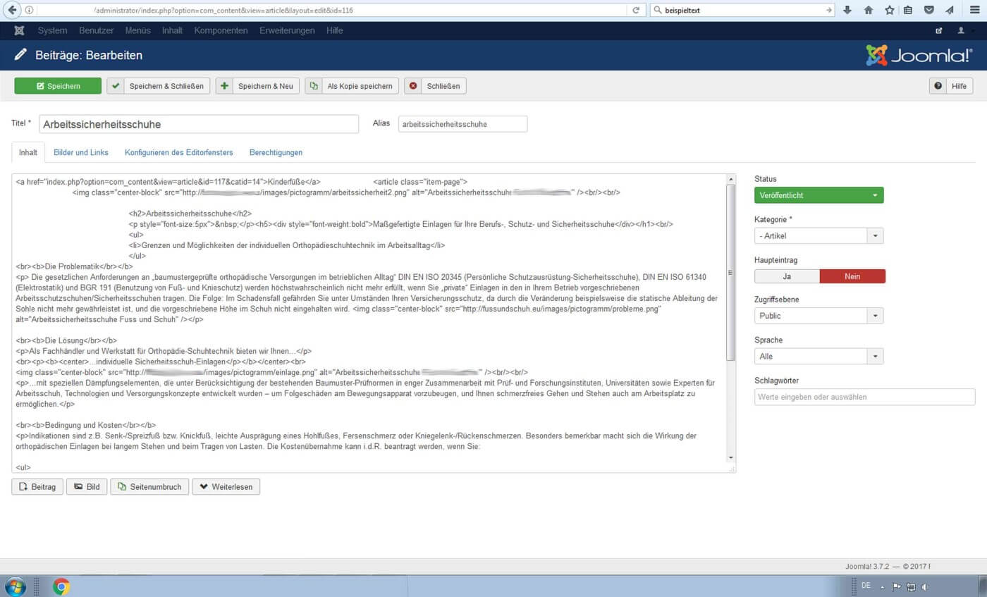 Joomla CMS