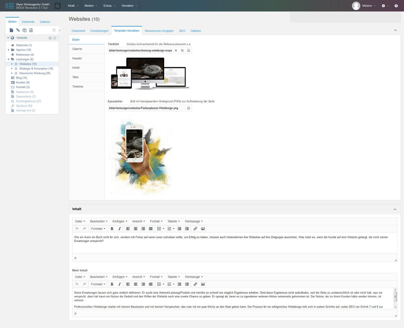 CMS MODX